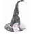 Chapéu de Tecido Abracadabra Decoração Halloween 31,5cm - 1 Un - Imagem 2