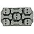 Forma de Silicone Para Gelo Caveiras 20x12cm - 1 Un - Imagem 1