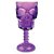 Taça Caveira Roxa 18cm - 1 Un - Imagem 1