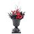 Vaso de Flor da Morte Decoração Halloween 40cm - 1 Un - Imagem 1