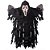 Enfeite Para Pendurar TNT Halloween Horripilante Pânico 67,5cm - 1 Un - Imagem 1