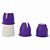 Adaptador Bico de Confeitar com Tampa Plástico - Kit com 5 Un - Cromus Allonsy - Imagem 2
