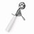 Colher de Sorvete Aço Inox 21x8,5x3,5cm Porcionar Cupackes - 1 Un - Cromus Allonsy - Imagem 1