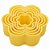 Cortador Modelador Plástico Biscoito Flor - Jogo com 6 Un - Cromus Allonsy - Imagem 1