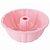 Forma de Silicone Redonda Centro Oco Rosa 22x22x9cm - 1 Un - Cromus Allonsy - Imagem 2