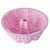 Forma de Silicone Redonda Corações Rosa 22,5x22,5x9cm - 1 Un - Cromus Allonsy - Imagem 2