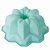 Forma de Silicone Redonda Flor Verde 23,5x23,5x9cm - 1 Un - Cromus Allonsy - Imagem 1