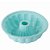 Forma de Silicone Redonda Pudim Verde 24x24x7cm - 1 Un - Cromus Allonsy - Imagem 2