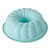 Forma de Silicone Redonda Pudim Verde 24x24x7cm - 1 Un - Cromus Allonsy - Imagem 1