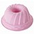 Forma de Silicone Redonda Redemoinho Rosa 23,5x23,5x9cm - 1 Un - Cromus Allonsy - Imagem 1