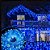 Cascata de Led com 200 Lâmpadas 5,50 Metros Azul - 220 Volts - Imagem 1