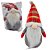 Enfeite Papai Noel em Tecido Luxo 35cm - 1 Un - Imagem 1