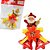 Enfeite Papai Noel Natalino Sinos 10x8cm Cores Variadas - 1 Un - Imagem 1