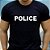 Camisa Adulto com Escrita Police G - Imagem 2