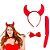 Kit Para Fantasia Diabinha Luxo - Imagem 1