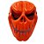 Máscara Plástica Abóbora com Tela - Para Festas - Imagem 1