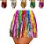 Saia Havaiana Adulto 40cm Metalizada Cores Sortidas - Imagem 1