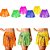 Saia Havaiana Adulto 40cm Rafia Neon Cores Sortidas - Imagem 1