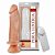 PÊNIS REALÍSTICO S/ ESCROTO C/ VIBRO E VENTOSA 17,5X4,4 SEXY FANTASY - Imagem 1