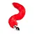 PLUG RADO RAPOSA VERMELHO - Imagem 1