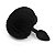 PLUG POM POM SILICONADO PRETO G - Imagem 1
