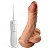 Pênis Super Realístico com Vibro à Pilha - 22,0 x 4,5 - Imagem 1