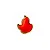 Pingente de Fogo para Calcinha Personalizável - Imagem 1