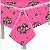 Toalha de Mesa Convidados Rock Girls 80x80cm - 05 Un - Imagem 1
