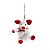 Rato com Cachecol Branco (Patchwork Color) - Imagem 2