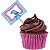 Lolipop para Cupcake Especial Rosa e Azul - 10 Un - Imagem 2