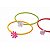Lembrancinha Infantil - Pulseira Flor 25 Un - Imagem 1