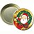 Latinha 7x2 Lembrancinha de Natal Papai Noel com Presente - Imagem 3