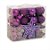 Festão, Bolas, Cordão Roxo (Bolas) Kit com 51 Peças - Imagem 1