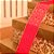 Fita Vermelho 6,3 cm x 9,14 mts (Fitas Natalinas) - 3 Un - Imagem 2