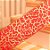 Fita OnÁa com Glitter Vermelho e Ouro 6,3 cm x 9,14 mts (Fitas Natalinas) - 3 Un - Imagem 3