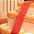 Fita OnÁa com Glitter Vermelho e Ouro 6,3 cm x 9,14 mts (Fitas Natalinas) - 3 Un - Imagem 2