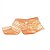 Fita Listras com Glitter Cobre 6,3 cm x 9,14 mts (Fitas Natalinas) - 3 Un - Imagem 1