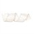 Fita Floco Neve Branca 6,3 cm x 9,14 mts (Fitas Natalinas) - 3 Un - Imagem 1