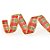 Fita Xadrez Vermelho 6,3 cm x 9,14 mts - Imagem 1