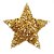 Estrela Rattan Ouro 30cm (Rattan) - 3 Un - Imagem 1