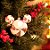 Natal Disney - Bola Mickey Rosa Claro e Branco 8cm - 2 Un - Imagem 3