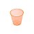 Copinho Acrílico para Doces 25ml Laranja - 10 Un - Imagem 2