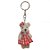 Chaveiro Ursa Xadrez Branco e Vermelho (Patchwork Vermelho) - 6 Un - Imagem 2