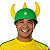 Chapéu Viking Brasil com 3 Pontas - Imagem 2