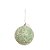 Bola com Rabiscos Verde Claro 8 cm (Bolas) - 6 Peças - Imagem 1