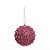 Bola com Pinos Rosa 8 cm (Bolas) - 6 Peças - Imagem 3