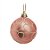 Bola com Rabiscos Rosa e Branca 6 cm (Bolas) - 6 Peças - Imagem 1