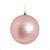 Bola com Glitter Rosa 12 cm (Bolas) - 2 Peças - Imagem 1