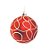 Bola com Rabiscos Cobre 6 cm (Bolas) - 6 Peças - Imagem 1
