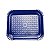 Bandeja Laminada Retangular nº 04 - Liso Azul Escuro - Imagem 1